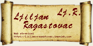 Ljiljan Ragastovac vizit kartica